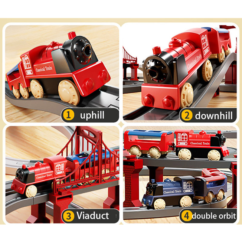 44Pcs/set Electric Train Track - Kids Toys Supplier บทวิจารณ์และราคา