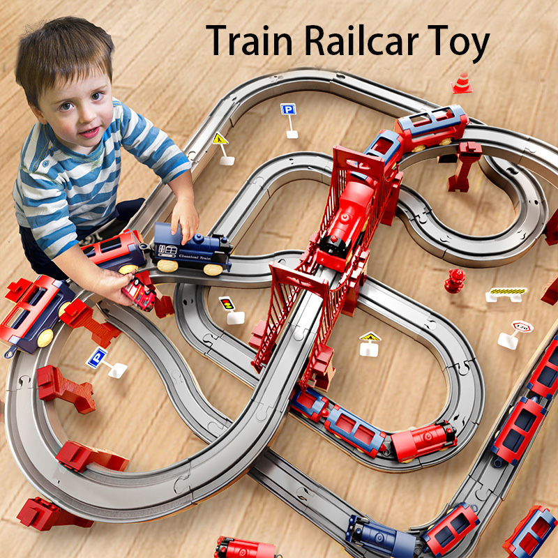 44Pcs/set Electric Train Track - Kids Toys Supplier บทวิจารณ์และราคา