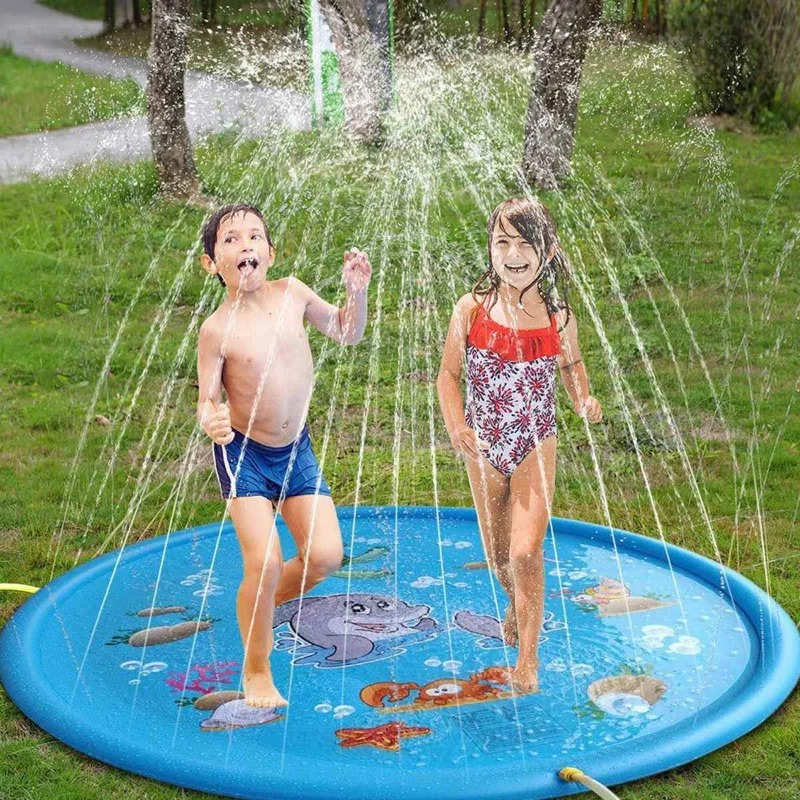 Water Splash Pools Kids Outdoo - Kids Yard Toys บทวิจารณ์และราคา