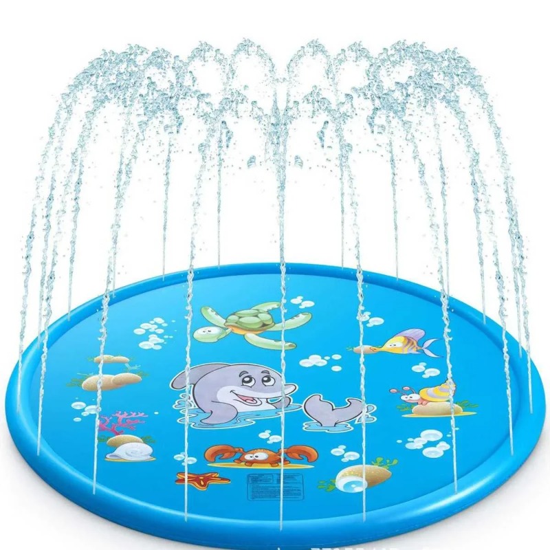 Water Splash Pools Kids Outdoo - Kids Yard Toys บทวิจารณ์และราคา