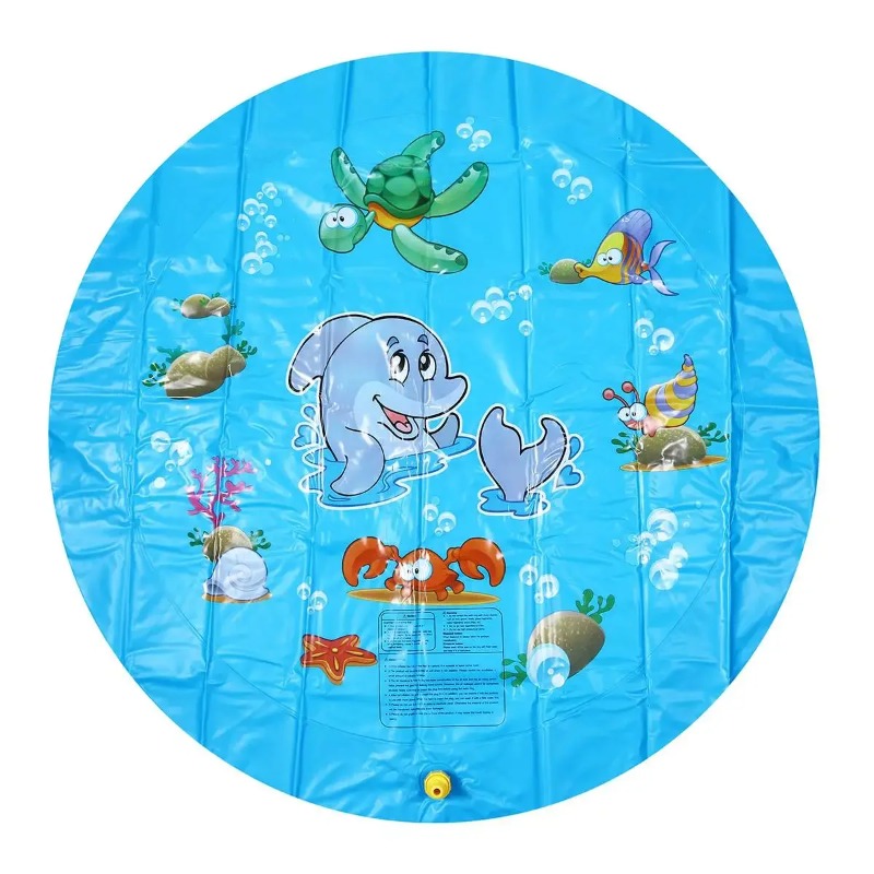 Water Splash Pools Kids Outdoo - Kids Yard Toys บทวิจารณ์และราคา