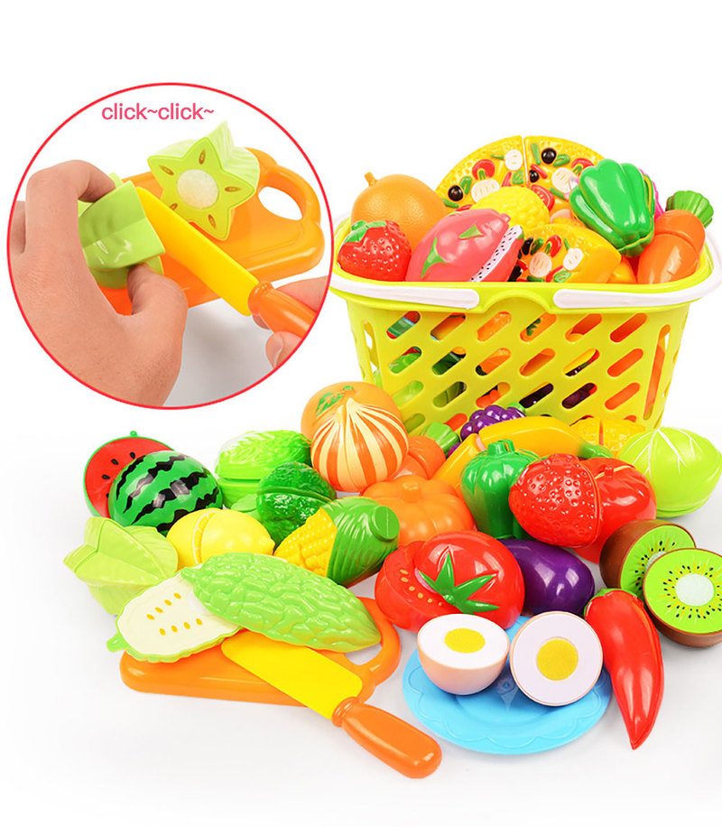 Children Toys Cutting Fruits a - Kids Toys Kitchen Set บทวิจารณ์และราคา