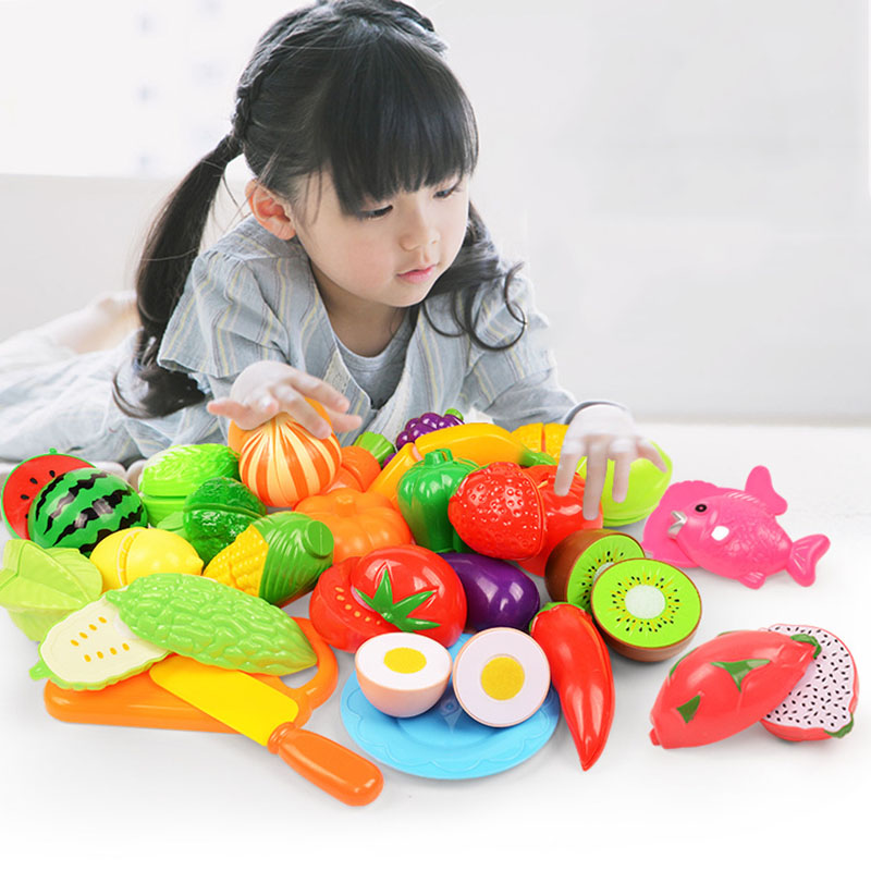 Children Toys Cutting Fruits a - Kids Toys Kitchen Set บทวิจารณ์และราคา