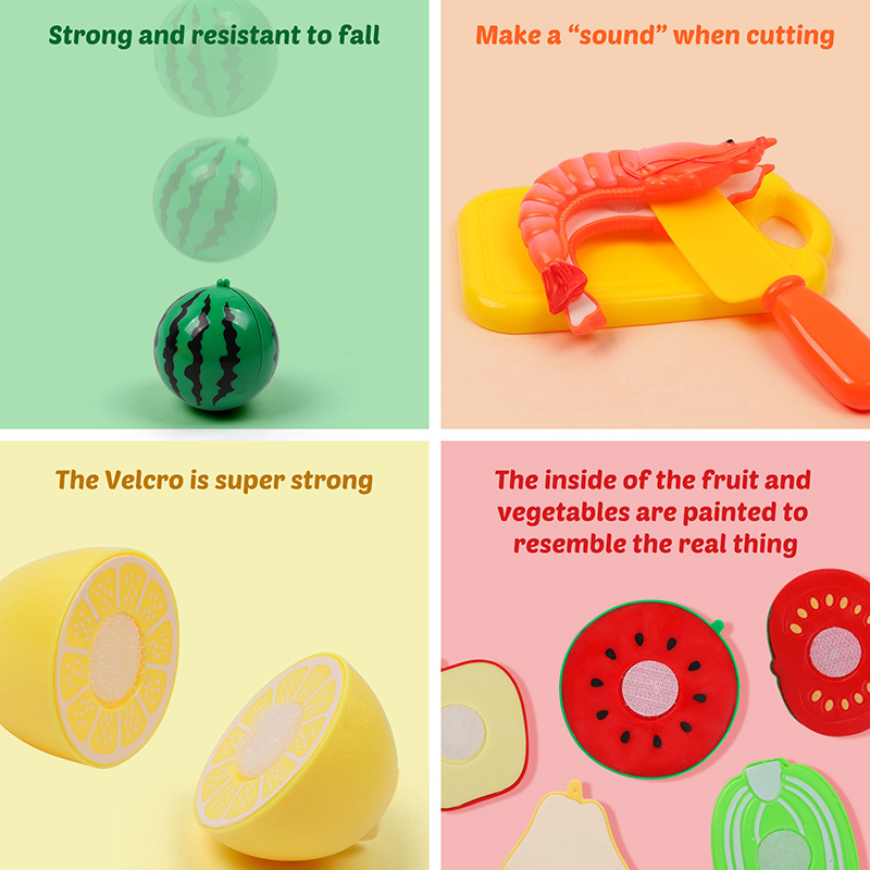 Children Toys Cutting Fruits a - Kids Toys Kitchen Set บทวิจารณ์และราคา