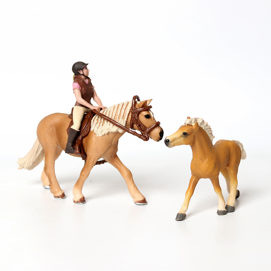 Realistic Trakehner Knabstrupp - Kids Toys Horse บทวิจารณ์และราคา