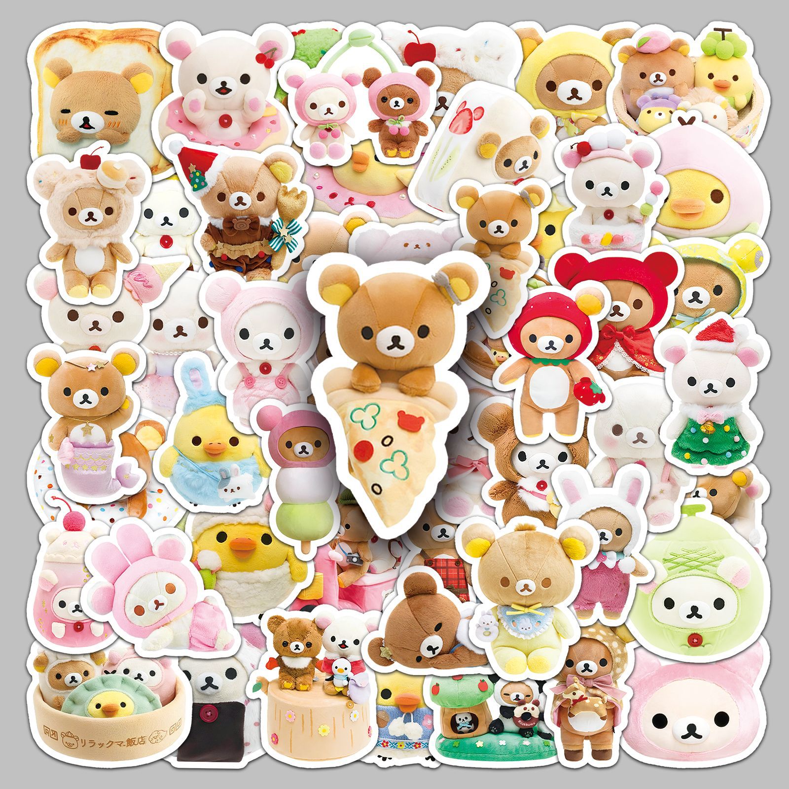 54pcs Cute Rilakkuma Aesthetic - Kids Toys Laptop บทวิจารณ์และราคา
