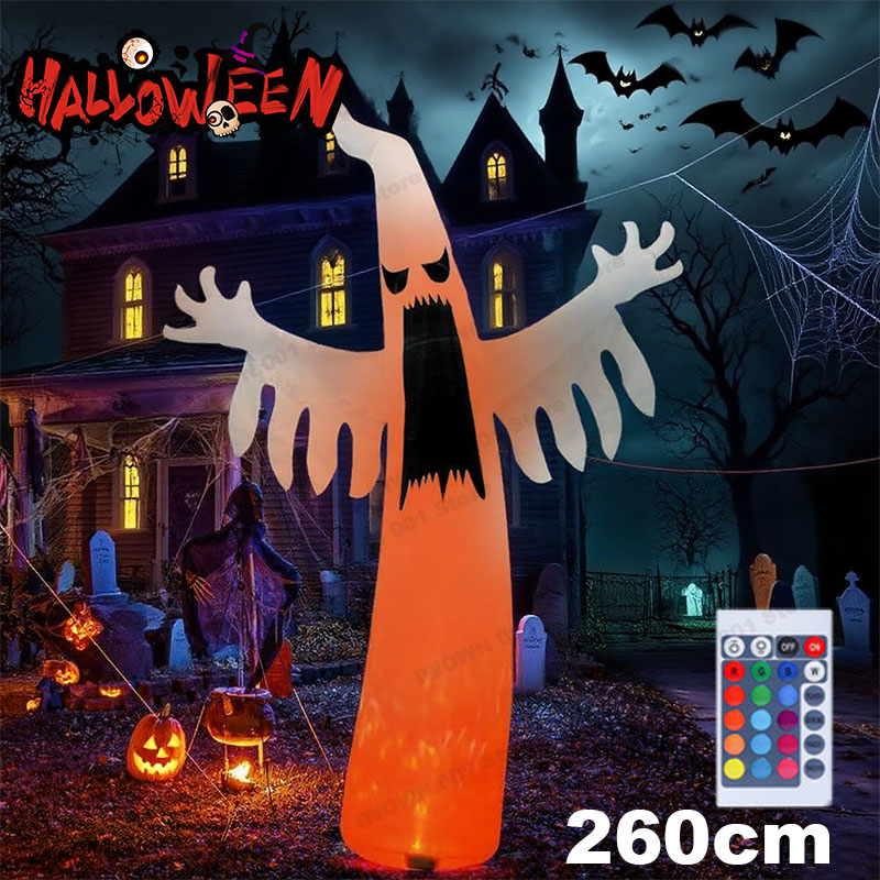 Halloween Inflatable Scary Gho - Kids Yard Toys บทวิจารณ์และราคา