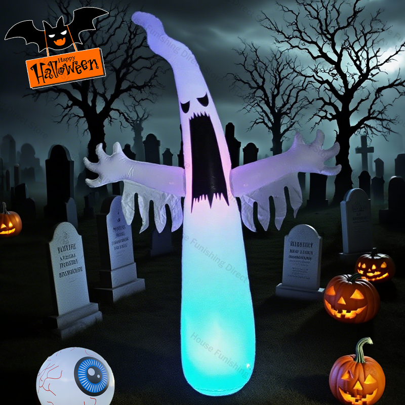 Halloween Inflatable Scary Gho - Kids Yard Toys บทวิจารณ์และราคา