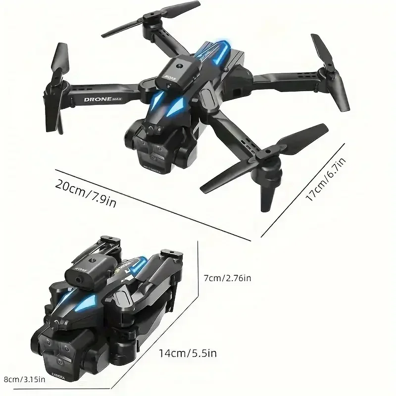 C10 8K HD RC Drone with Triple - Kids Toys Videos บทวิจารณ์และราคา