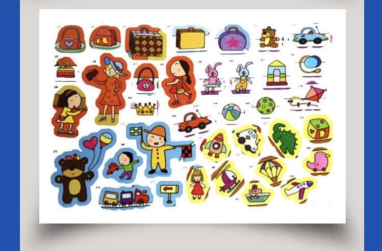400 Pcs Mall Theme Kids Sticke - Kids Toys Mall บทวิจารณ์และราคา