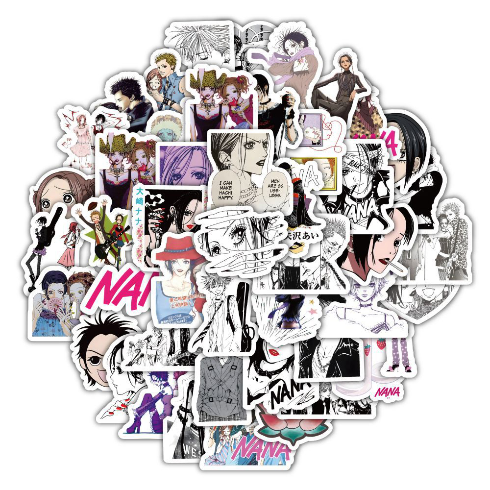 60PCS Anime NANA Stickers Cool - Kids Toys Laptop บทวิจารณ์และราคา