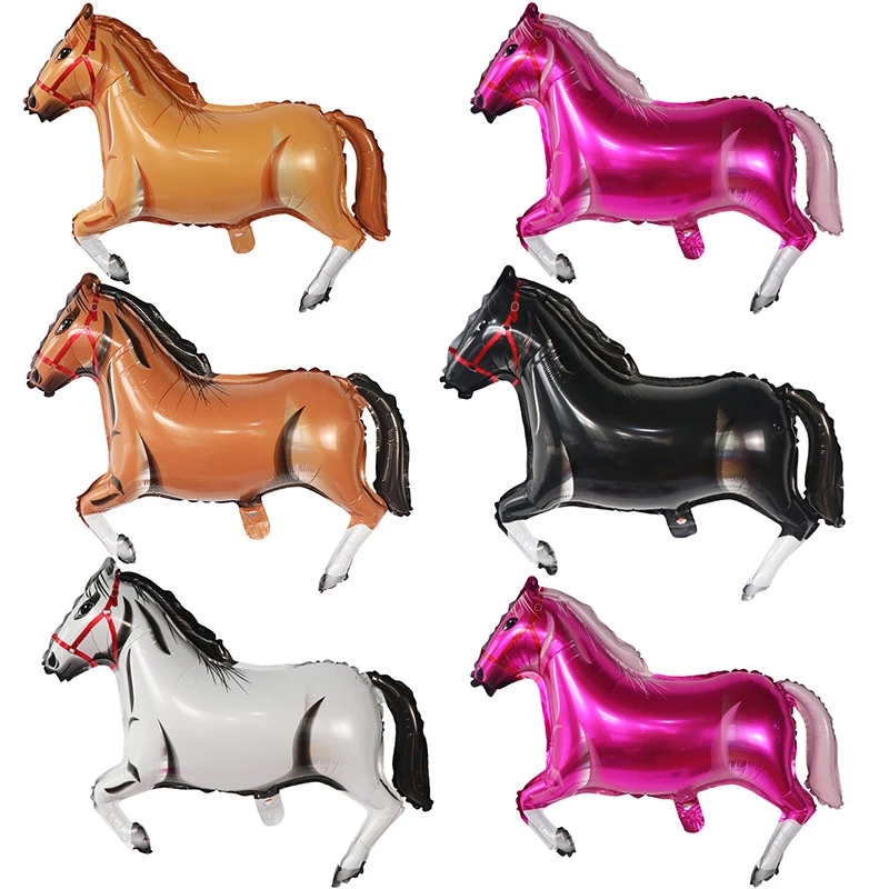 Large Horse Foil Balloons Happ - Kids Toys Horse บทวิจารณ์และราคา