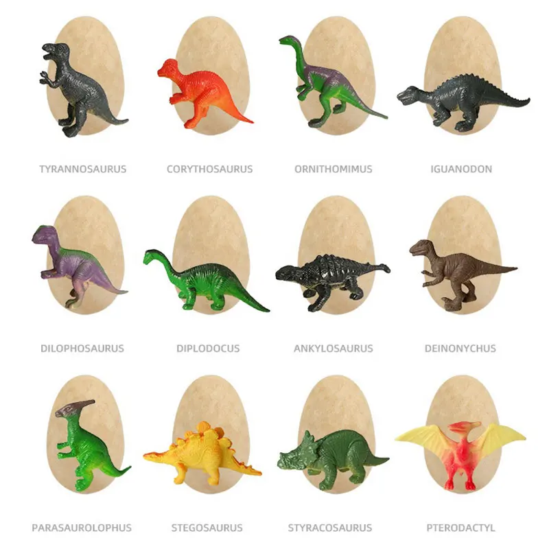 12PCS Archeological Dinosaur E - Kids Toys Videos บทวิจารณ์และราคา
