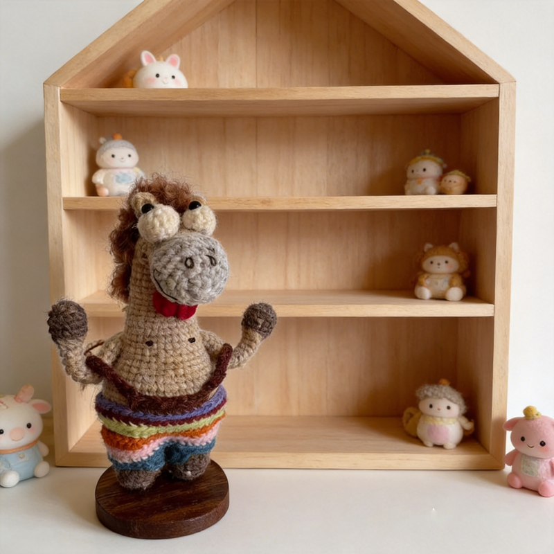 Custom Name Crochet Horse Plus - Kids Toys Horse บทวิจารณ์และราคา