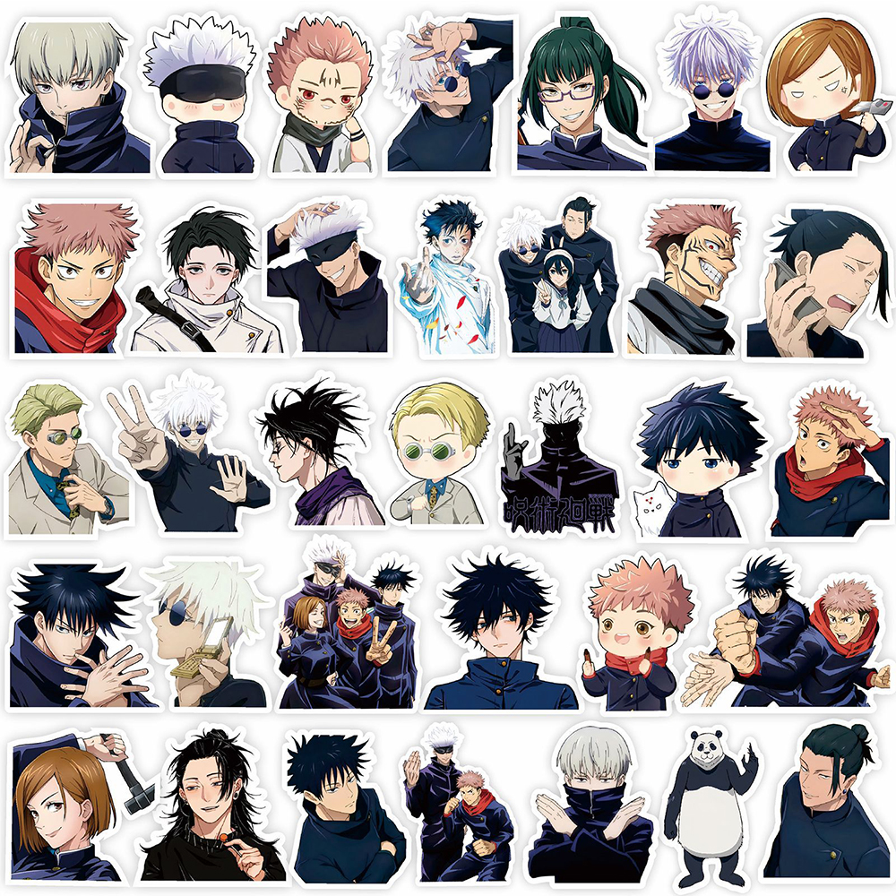 80pcs Cartoon Jujutsu Kaisen A - Kids Toys Cars บทวิจารณ์และราคา