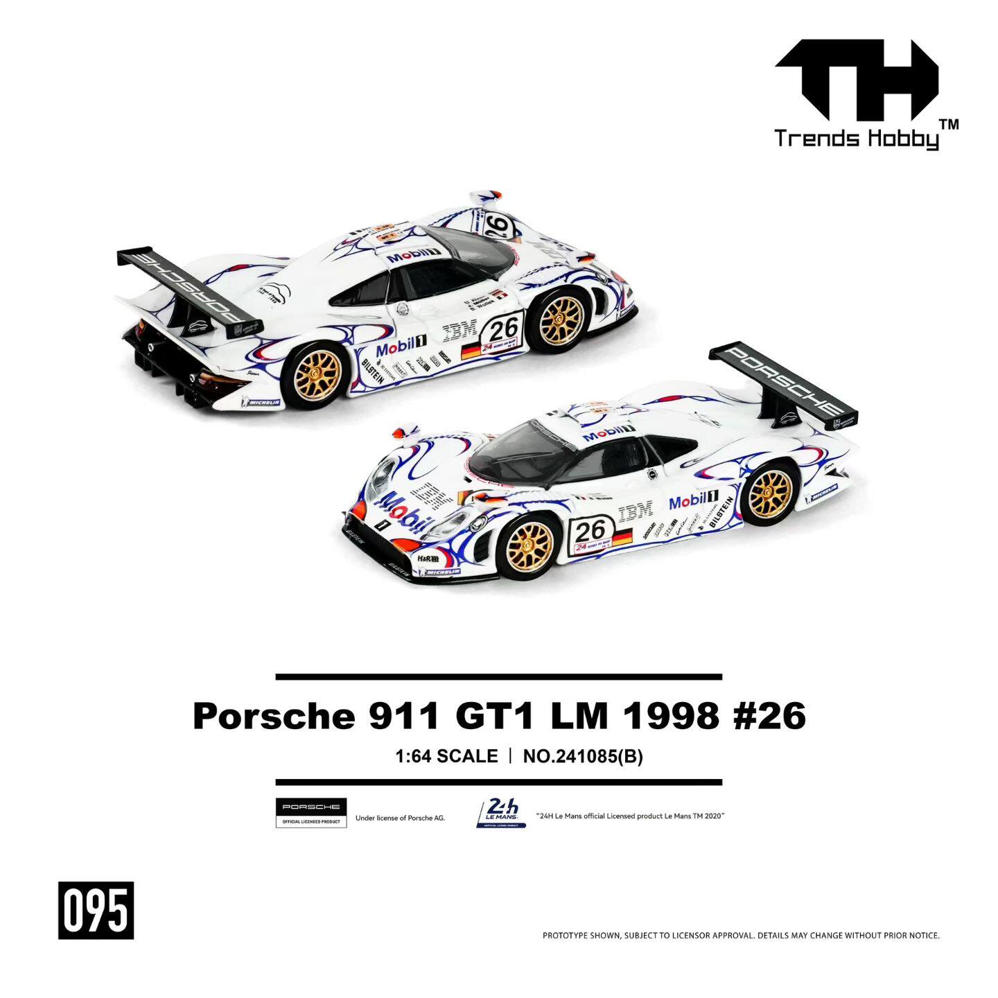 TH-Trends Hobby 1/64 095 911 G - Kids Toys Cars บทวิจารณ์และราคา