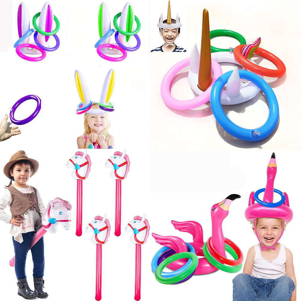 Inflatable Horsehead Stick Uni - Kids Toys Horse บทวิจารณ์และราคา
