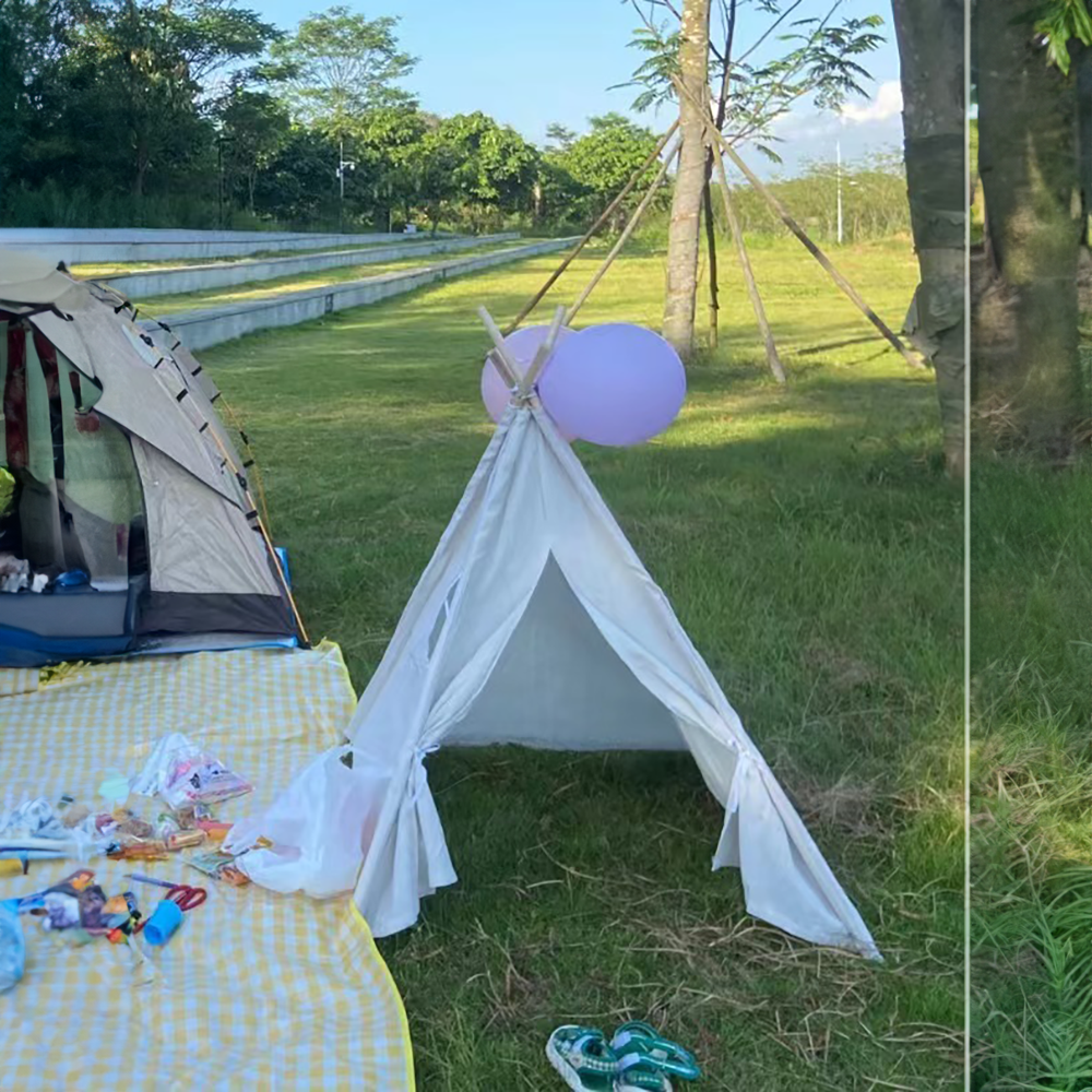Popular Colorful Panited Tent  - Kids Toys Bd บทวิจารณ์และราคา