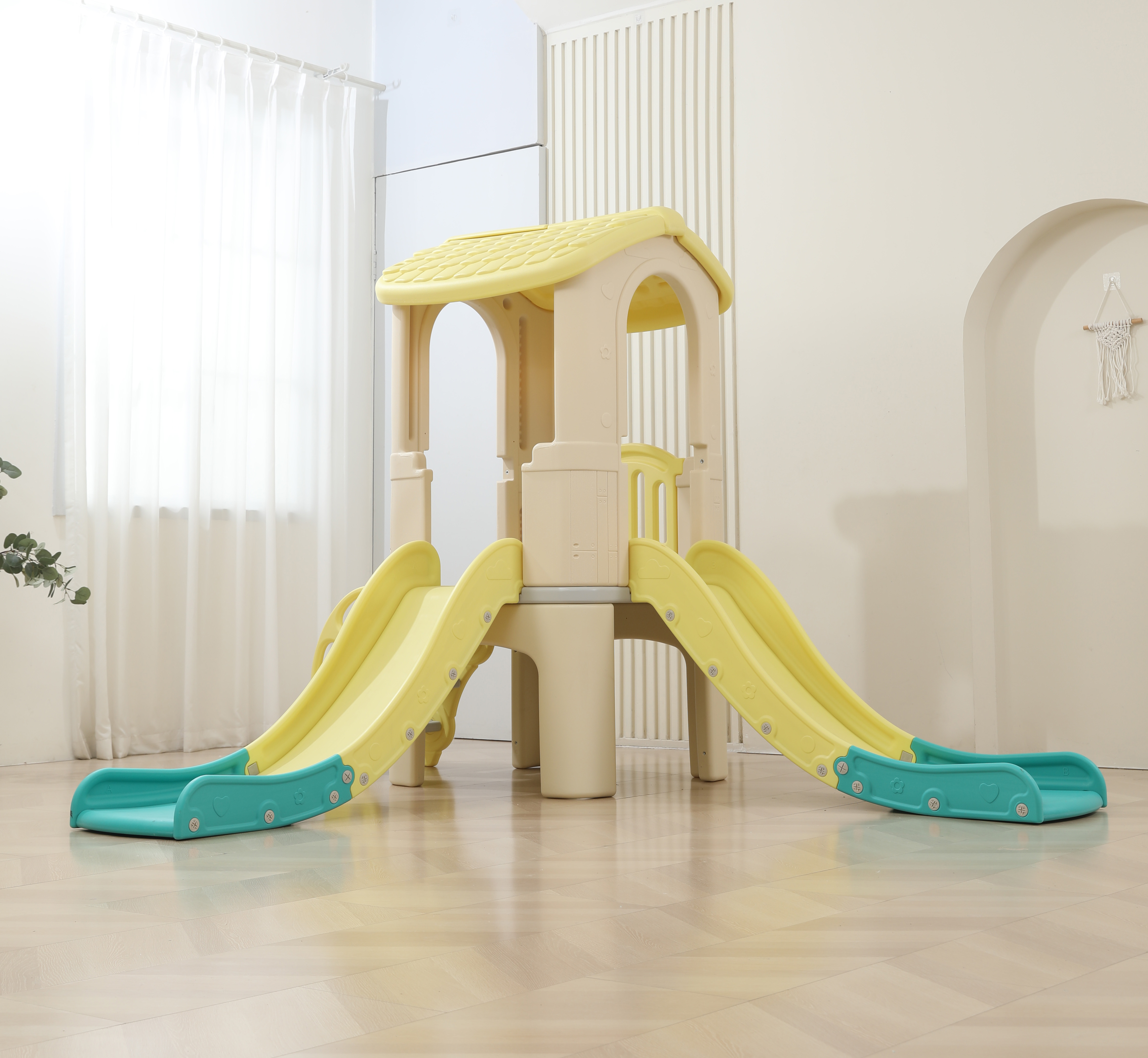 Large Indoor Playhouse Double  - Kids Toys Mall บทวิจารณ์และราคา