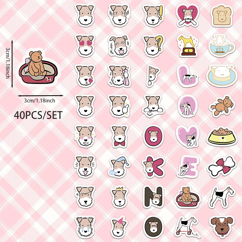 40pcs Cute Cartoon WIRE FOX TE - Kids Toys Laptop บทวิจารณ์และราคา