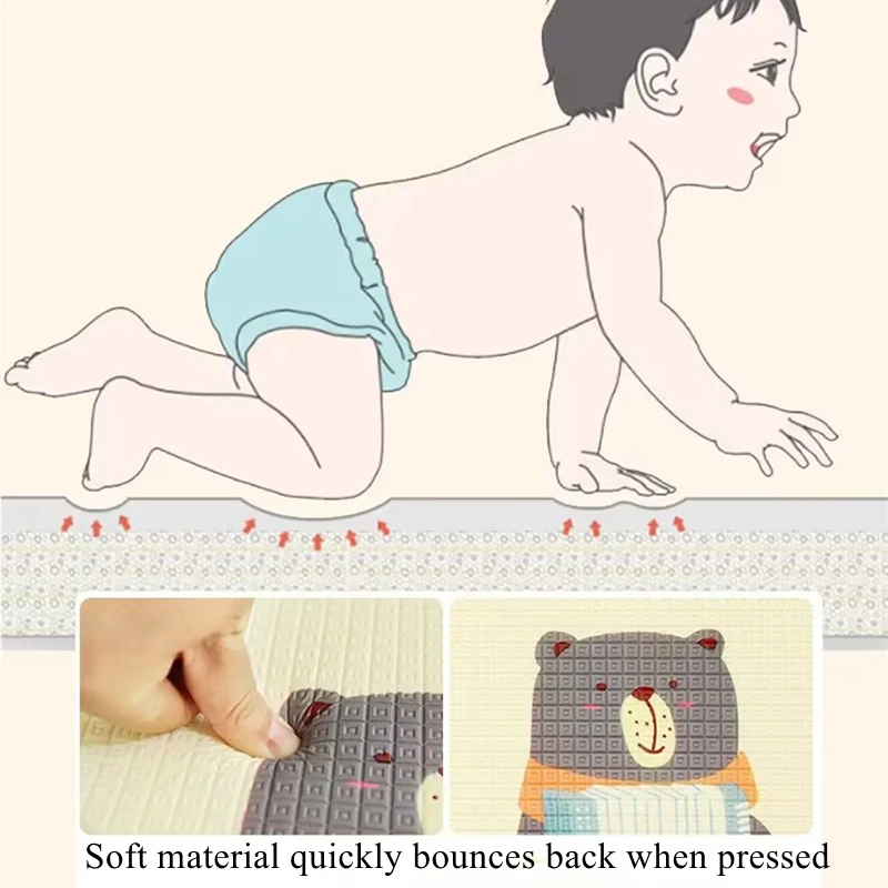 Baby Play Mat Thicken 1/0.5cm  - Kids Toys Bd บทวิจารณ์และราคา