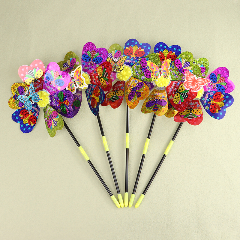 1Pc Colorful Sequin Windmill C - Kids Yard Toys บทวิจารณ์และราคา
