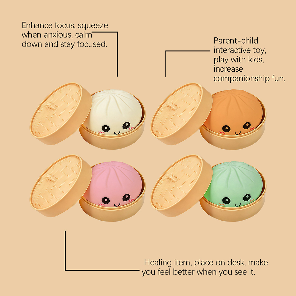 New Dumpling Squishies Blind B - Kids Toys Kitchen Set บทวิจารณ์และราคา