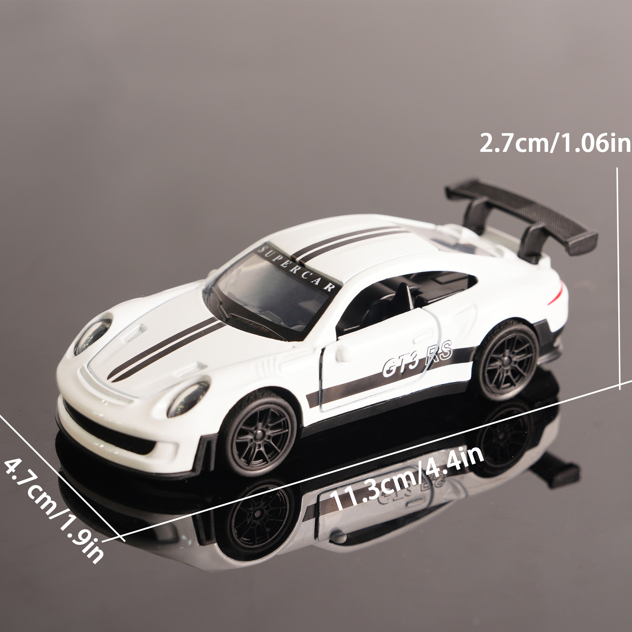 1:32 White Gt3 Rs Alloy Race C - Kids Toys Cars บทวิจารณ์และราคา