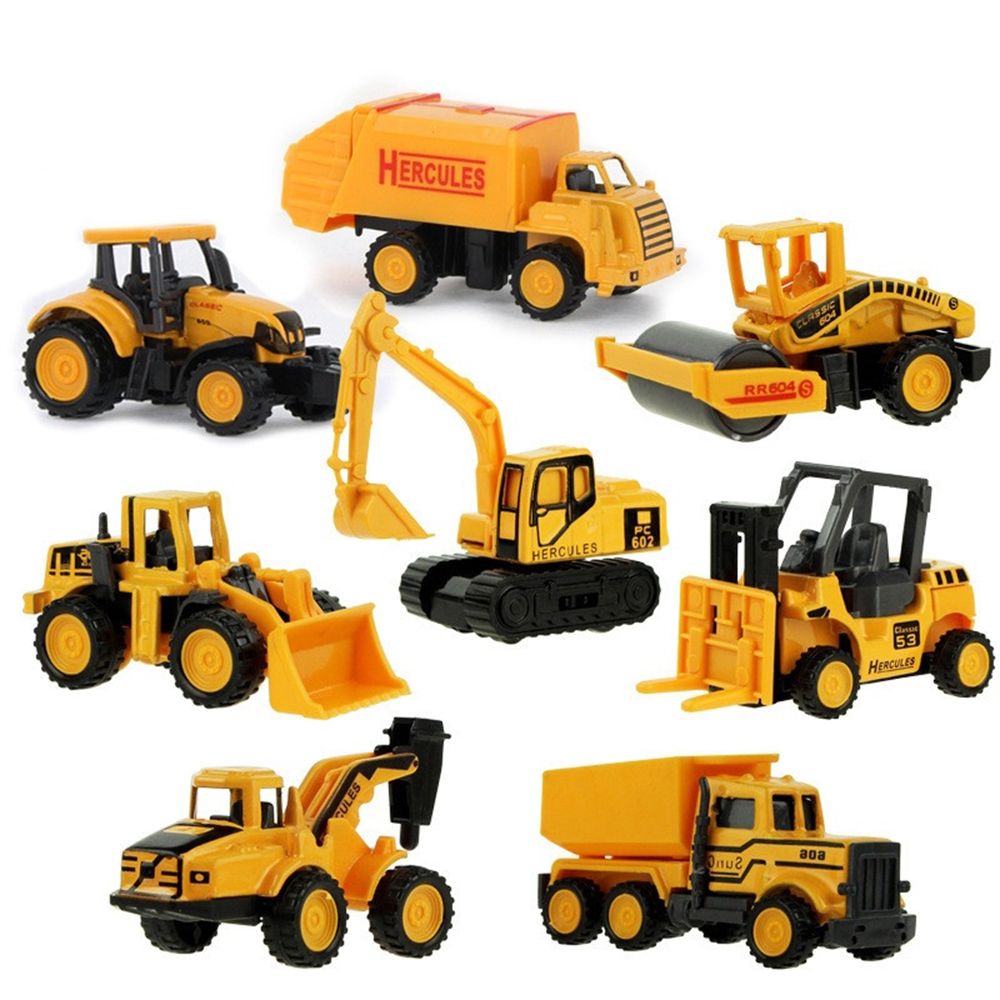 8 Types Mini Construction Engi - Kids Toys Jcb บทวิจารณ์และราคา
