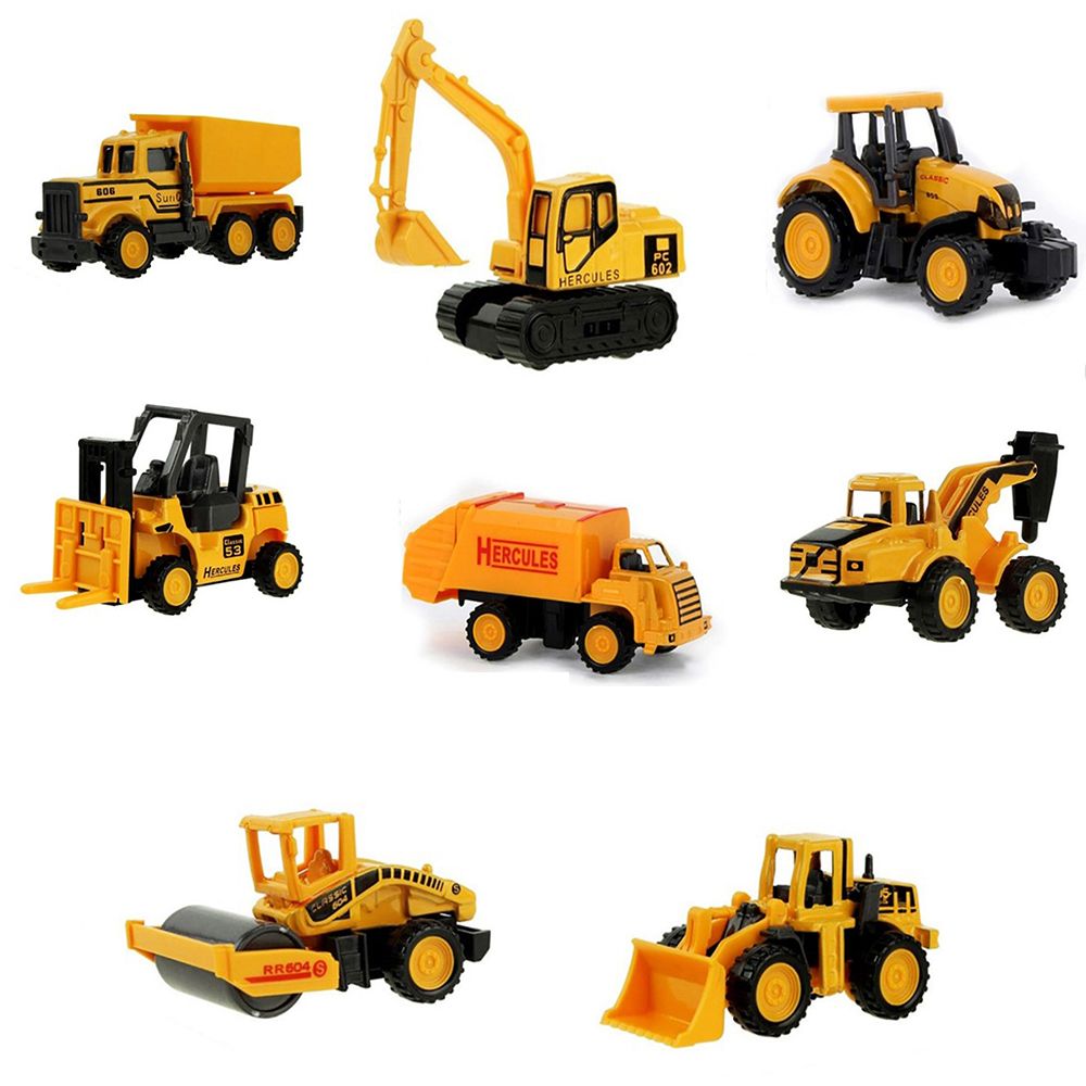 8 Types Mini Construction Engi - Kids Toys Jcb บทวิจารณ์และราคา