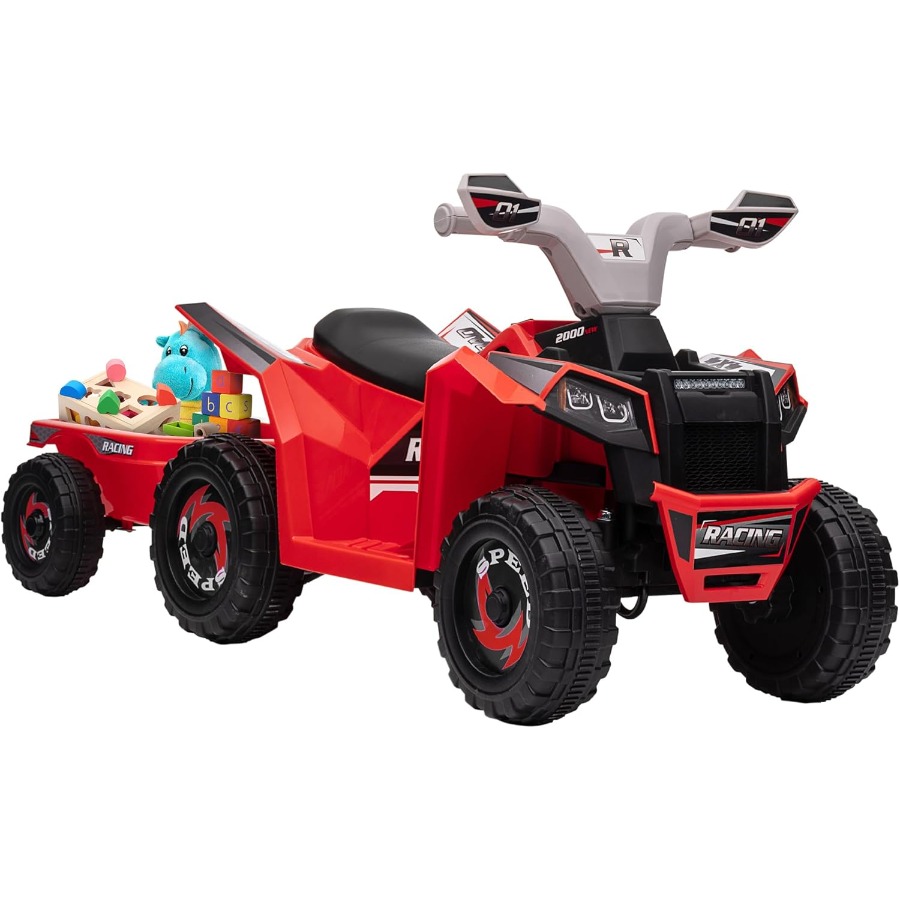 Kids ATV Quad Car with Back Tr - Kids Toys Quad บทวิจารณ์และราคา