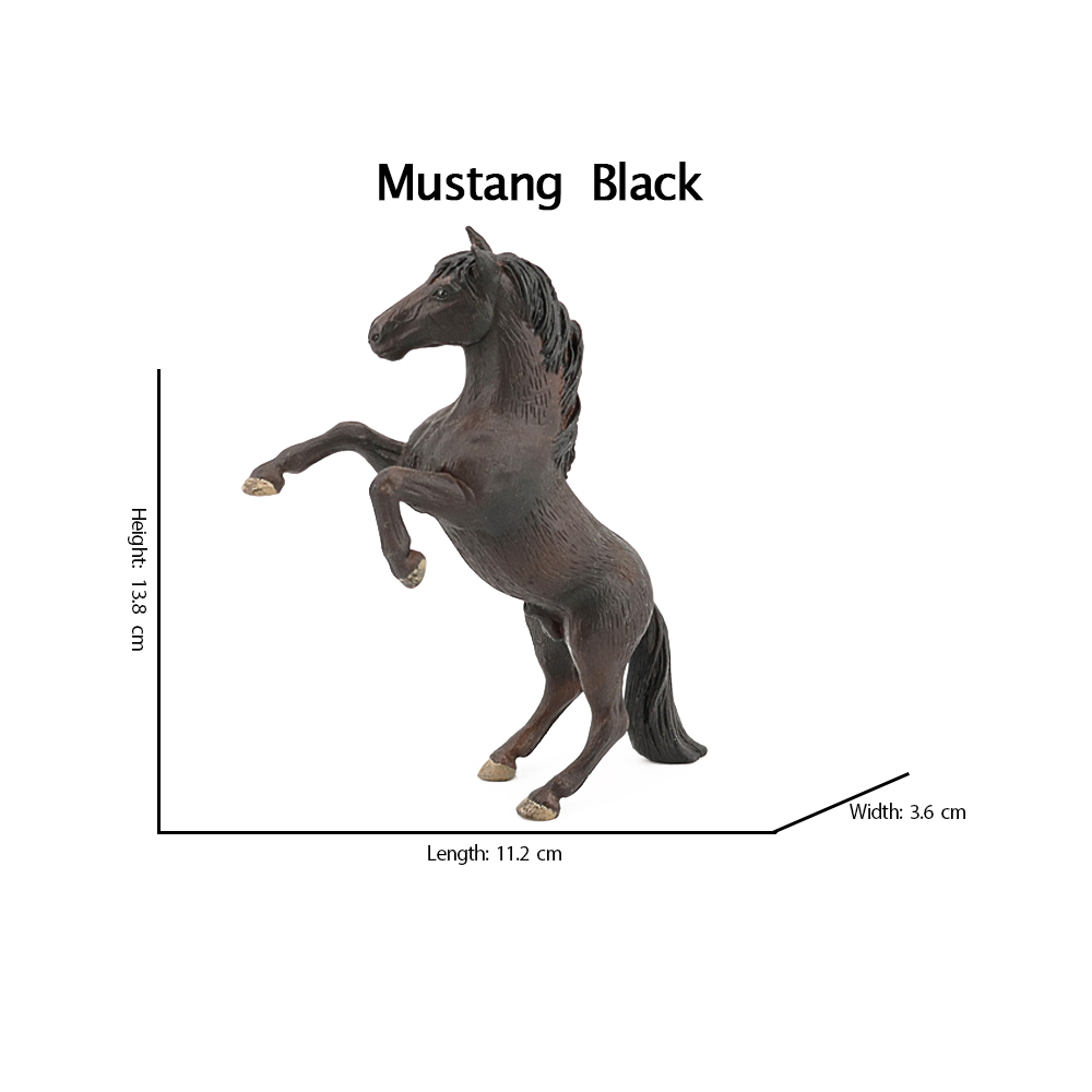 Horse Figurine Plastic Farm An - Kids Toys Horse บทวิจารณ์และราคา