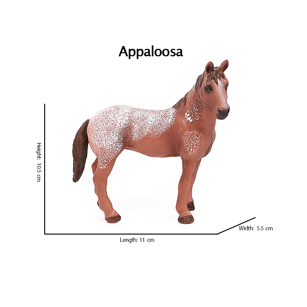 Horse Figurine Plastic Farm An - Kids Toys Horse บทวิจารณ์และราคา
