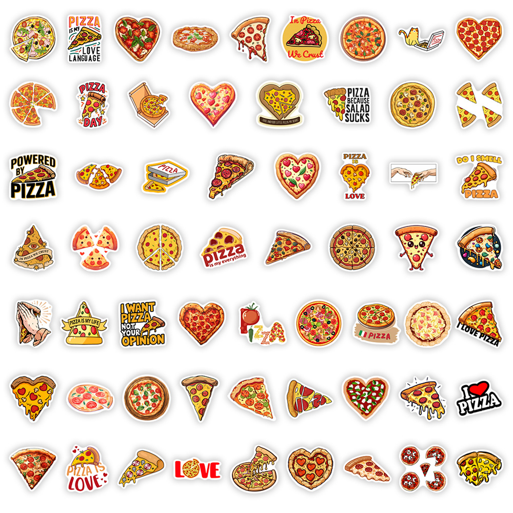 10/30/60Pcs Cute Pizza Toy Sti - Kids Toys Laptop บทวิจารณ์และราคา