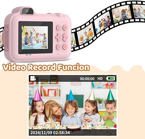 Children Camera Instant Print  - Kids Toys Videos บทวิจารณ์และราคา