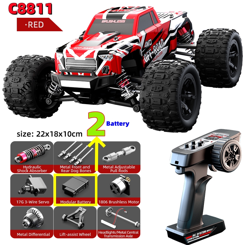 JHD C8811 40KM/H High Speed RC - Kids Toys Under $20 บทวิจารณ์และราคา