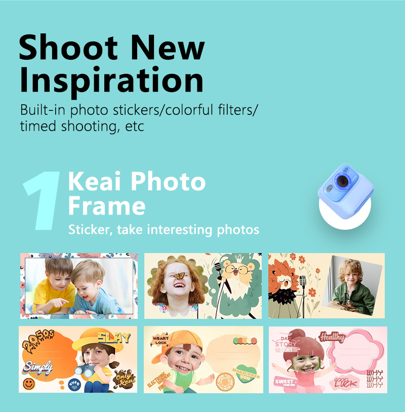 Kids Instant Print Camera 32GB - Kids Toys Videos บทวิจารณ์และราคา