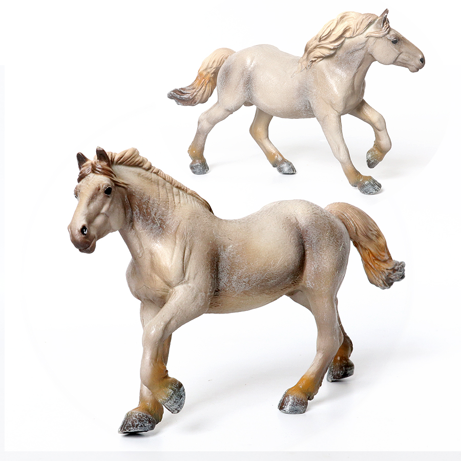 Realistic Horse Model Clydesda - Kids Toys Horse บทวิจารณ์และราคา