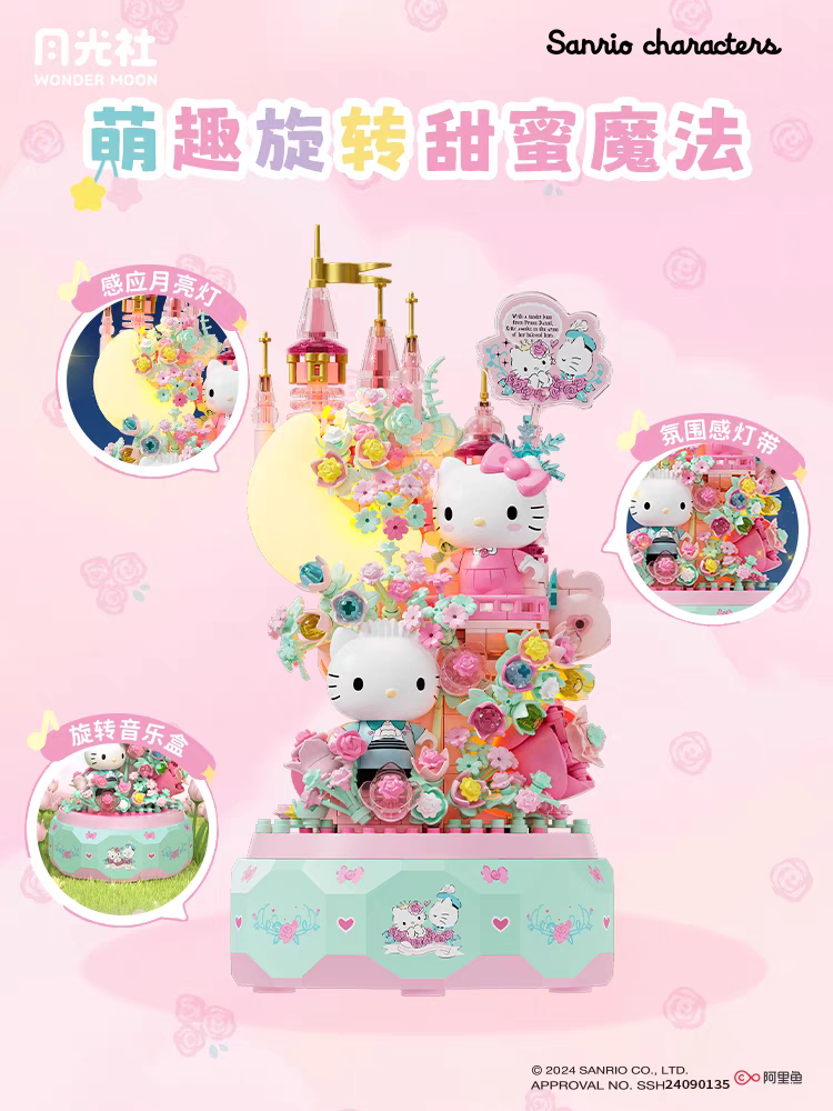 Sanrio Hello Kitty Gemini DIY  - Kids Toys Supplier บทวิจารณ์และราคา