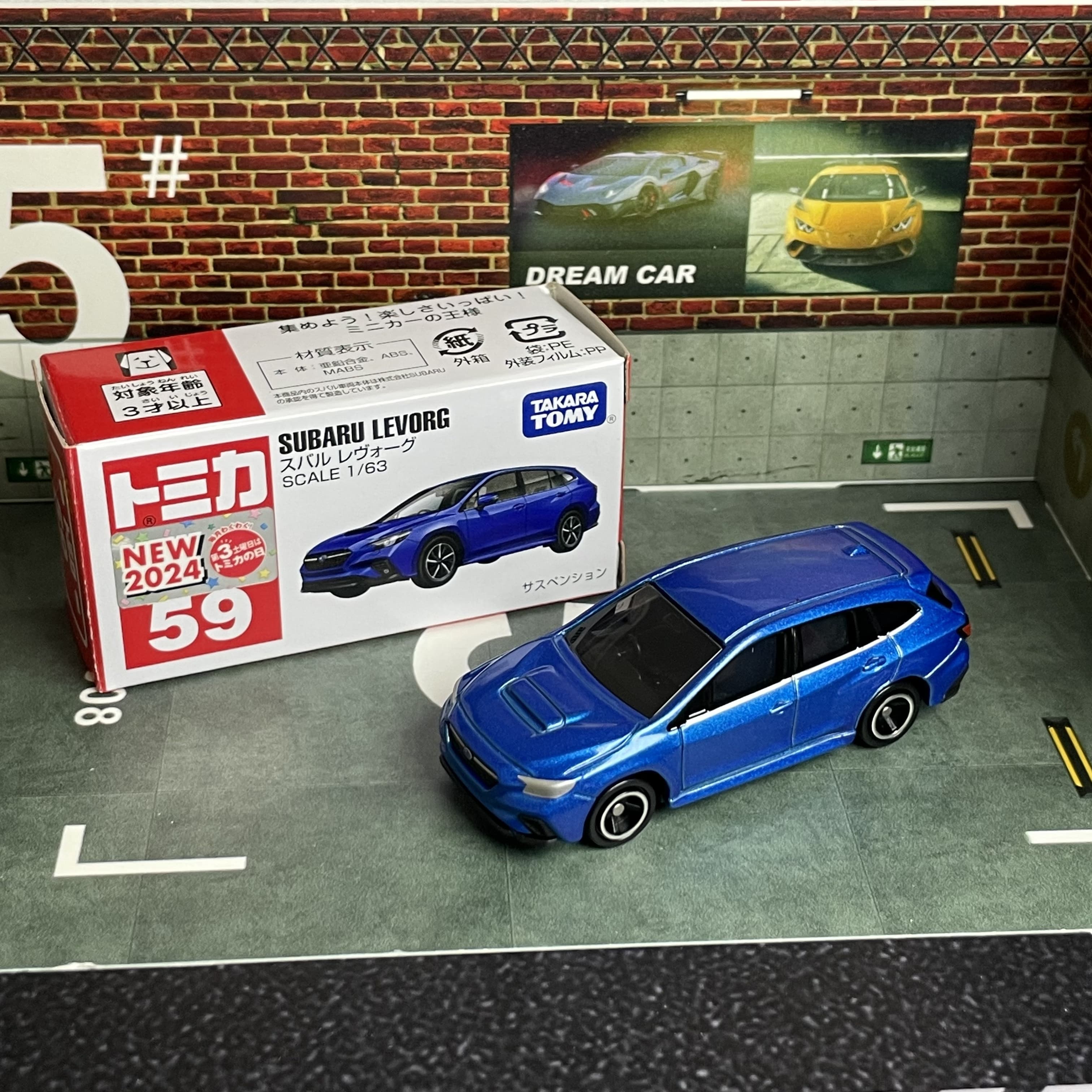 Takara Tomy Tomica #59 Subaru  - Kids Toys Supplier บทวิจารณ์และราคา