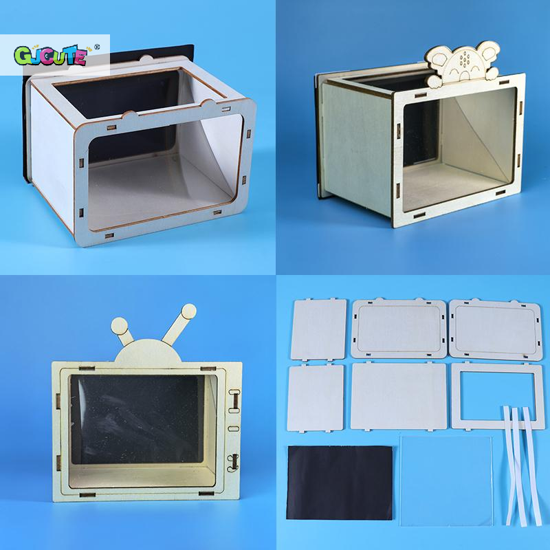 DIY Wooden Holographic Cinema  - Kids Toys Videos บทวิจารณ์และราคา