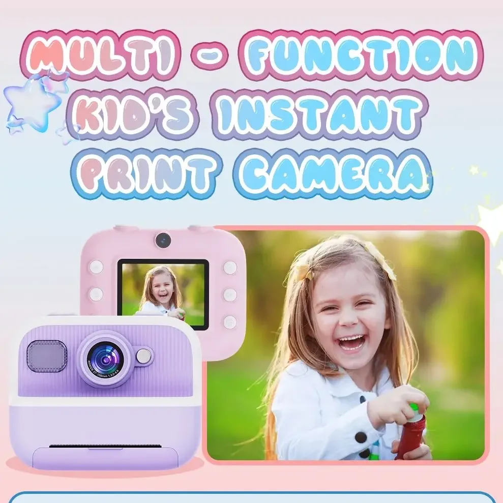 Kids Mini Instant Print Camera - Kids Toys Videos บทวิจารณ์และราคา