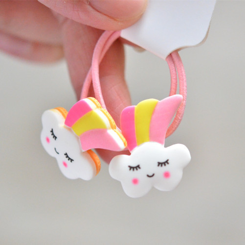 2PCS Cartoon Cute Rainbow Whit - Kids Toys Horse บทวิจารณ์และราคา