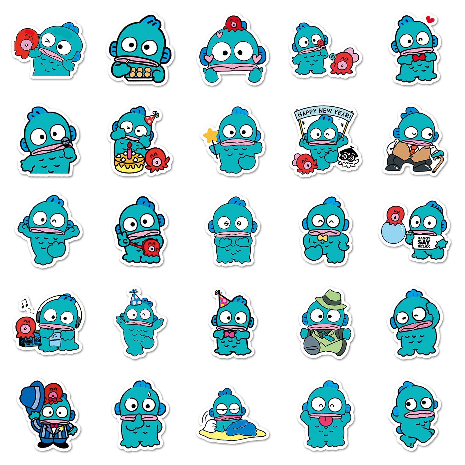 50pcs Cute Hangyodon Cartoon G - Kids Toys Laptop บทวิจารณ์และราคา