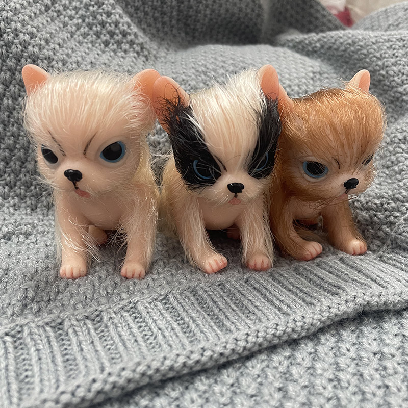 5Inch Full Body Silicone Cute  - Kids Toys Dog บทวิจารณ์และราคา