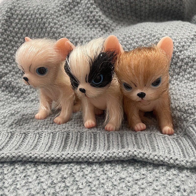 5Inch Full Body Silicone Cute  - Kids Toys Dog บทวิจารณ์และราคา