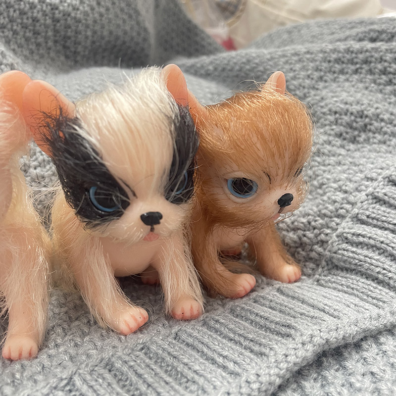 5Inch Full Body Silicone Cute  - Kids Toys Dog บทวิจารณ์และราคา