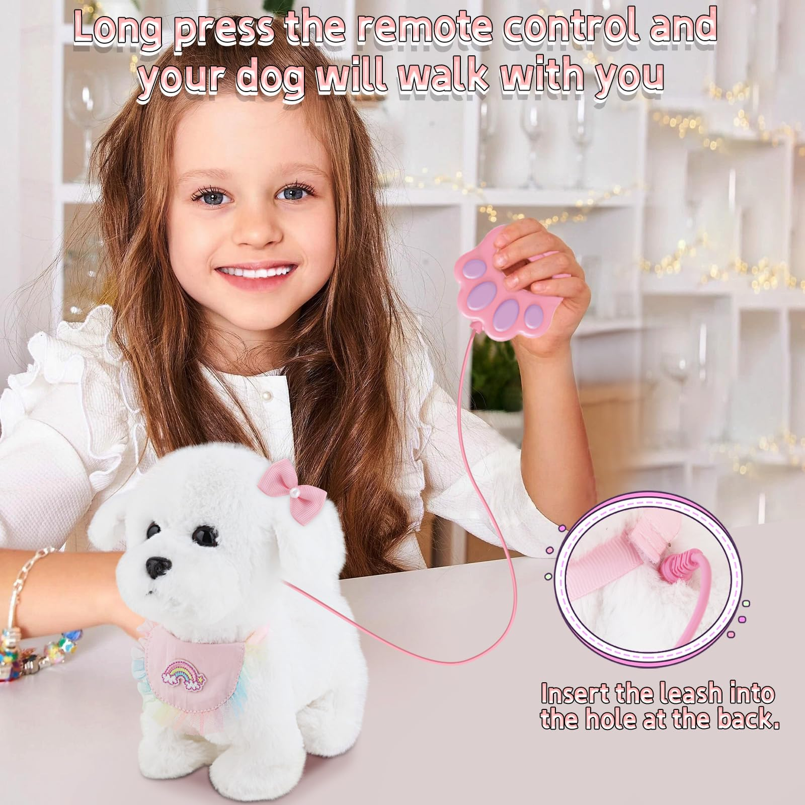 Interactive Walking Toy dog fo - Kids Toys Dog บทวิจารณ์และราคา