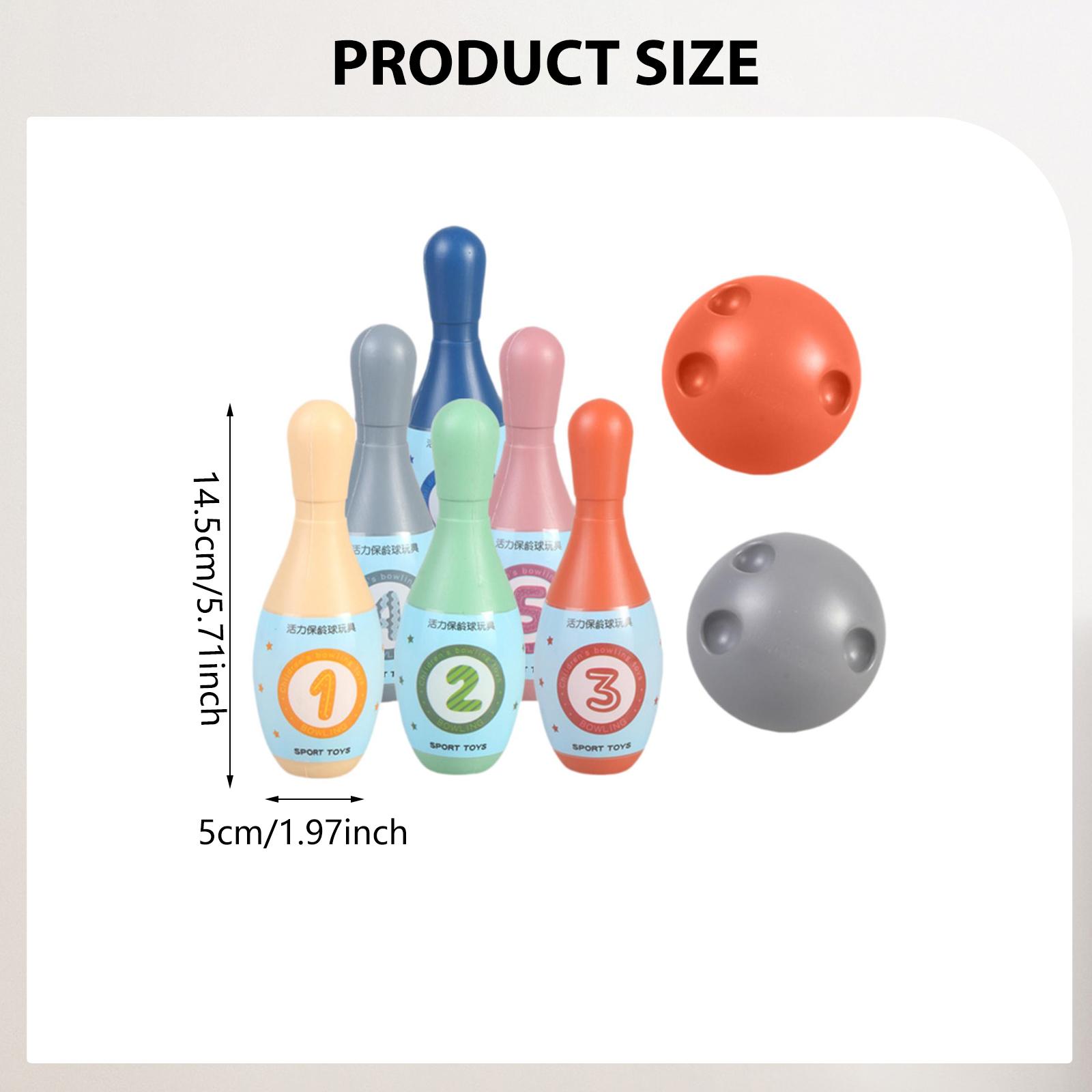 Kids Bowling Set, Outdoor Bowl - Kids Yard Toys บทวิจารณ์และราคา