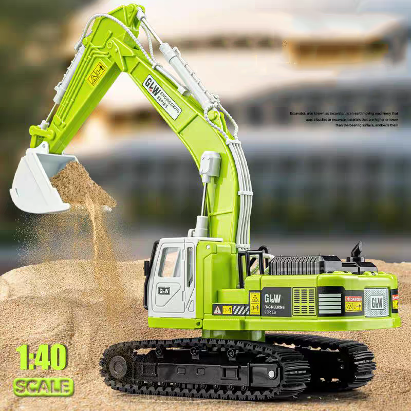 Excavator Classic Alloy+Plasti - Kids Toys Jcb บทวิจารณ์และราคา